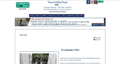 Desktop Screenshot of nouvel-hotel-paris.com